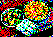 Dried fruit and bean curd